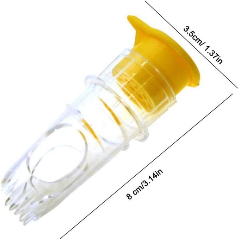 Portable Lemon Squeezer Plastic Resuable Lightweight Juices Reamer Washable Manual Juices Reamer Built In Filter for Home Travel
