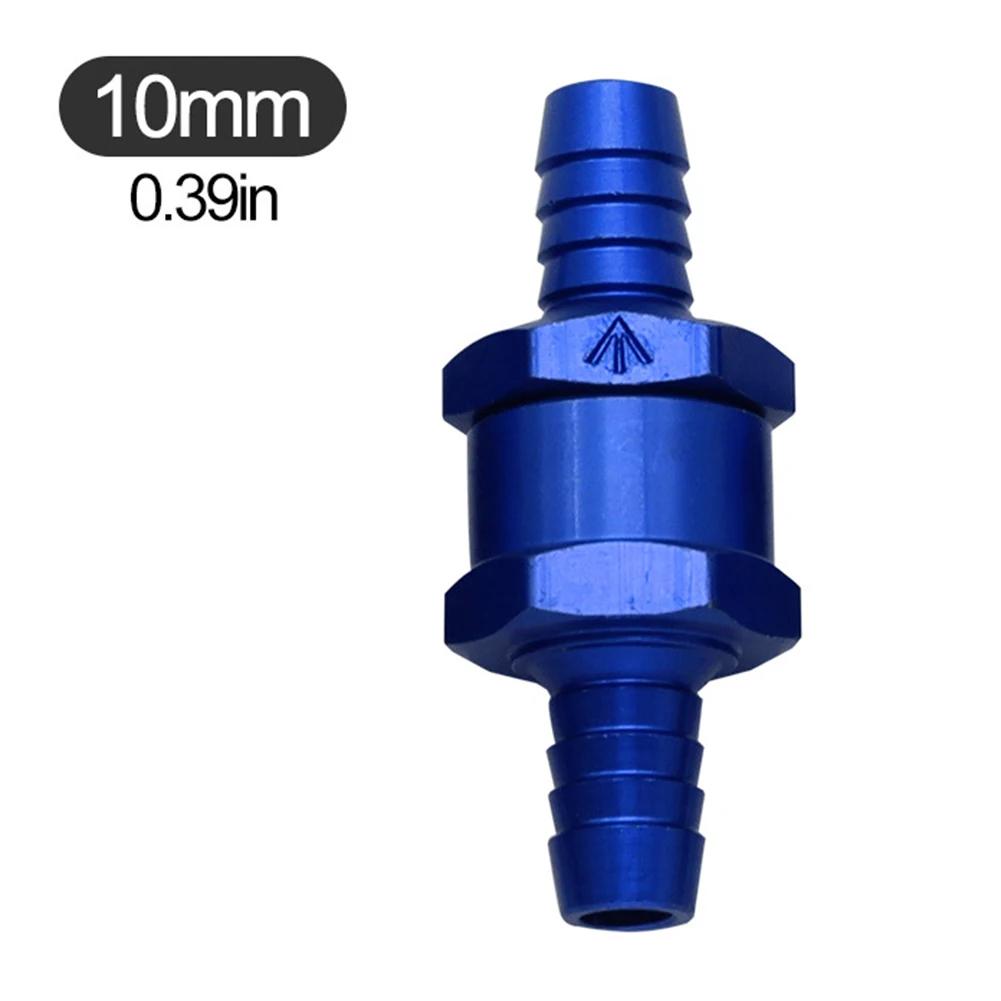 Fuel Line Non Return Check Valve 612mm For Petrol Diesel Water Applications Aluminum Alloy Prevents Fuel Backflow