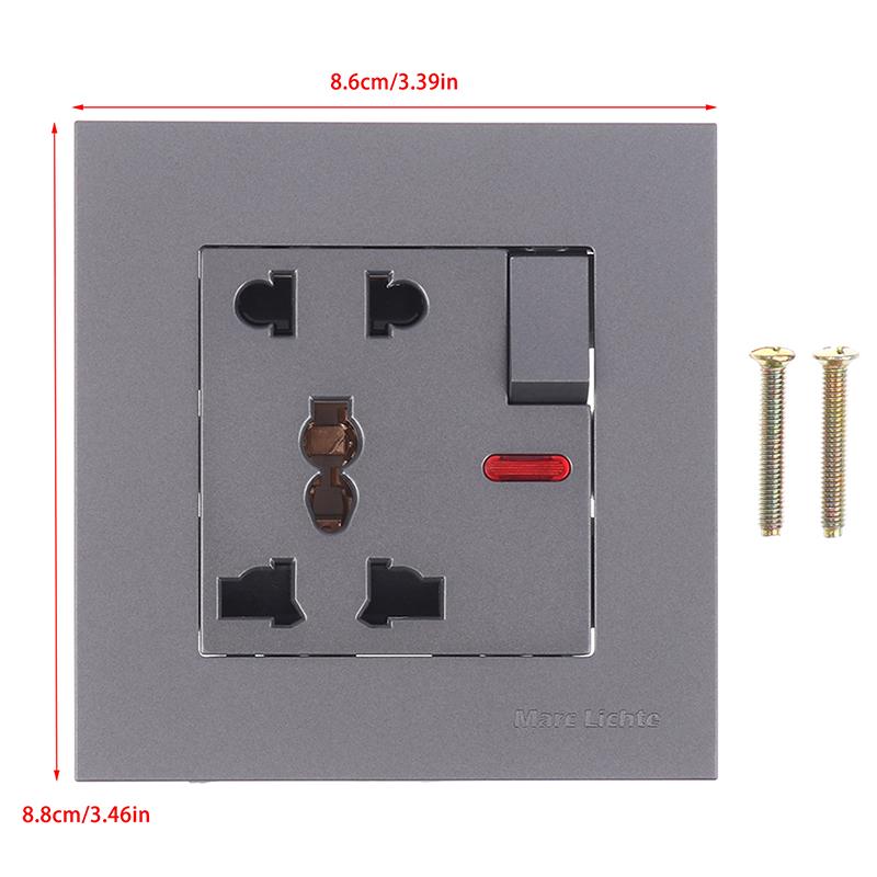 Uniwersalne gniazdko 18W Type-C Quick Charge 5-pinowe, Brytyjskie gniazdko elektryczne ścienne z ładowarką USB, Biała inteligentna podwójna wtyczka gniazdka zasilającego