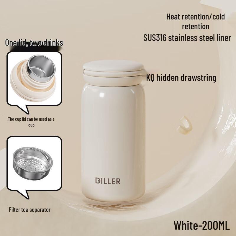 Diller Portable Coffee Thermos Mug