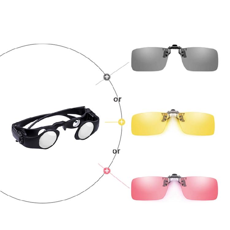 Freihändige Fernglasbrille High-Definition-Brille zum Angeln und Vogelbeobachten