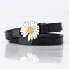 Dámské Daisy Fashion Lak Kožený pásek Ležérní Vlněné šaty Dekorativní tenký pásek