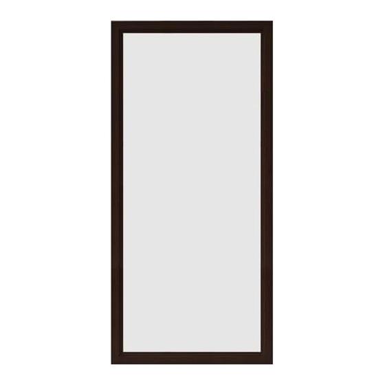 Wooden Tenugui Frame - 890x330mm, Includes Mount Board & Tape, Wall Mountable (Brown)