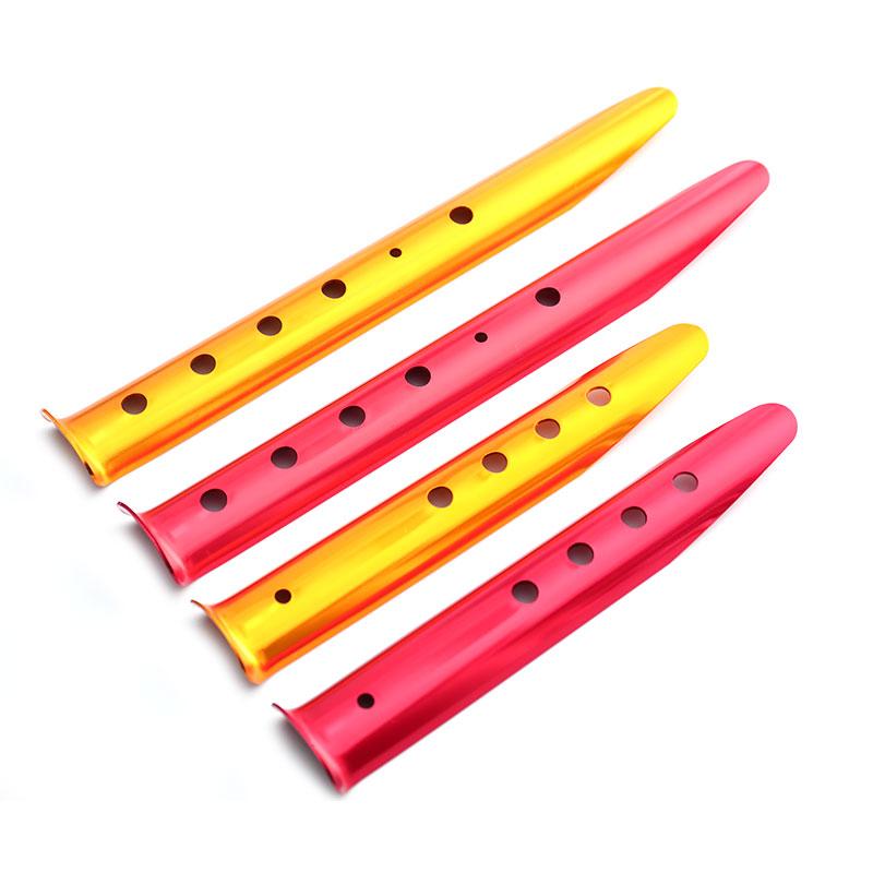 23/31Cm Aluminum U-Shaped Tent Nail Tent Stakes Snow Peg Sand Peg For Outdoor