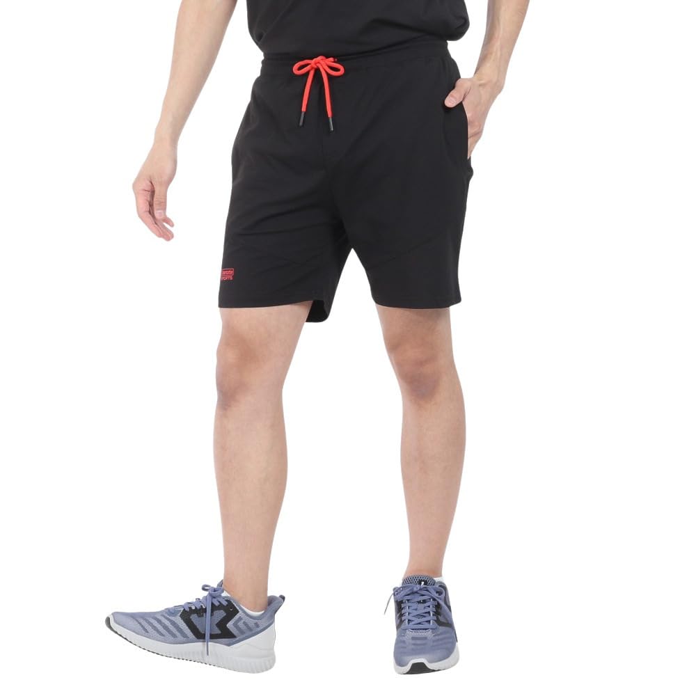 

Colantotte Baseball Conditioning Pants DBDAD30, Quick-Drying, UV Protection (Black x Red/M/Men s)