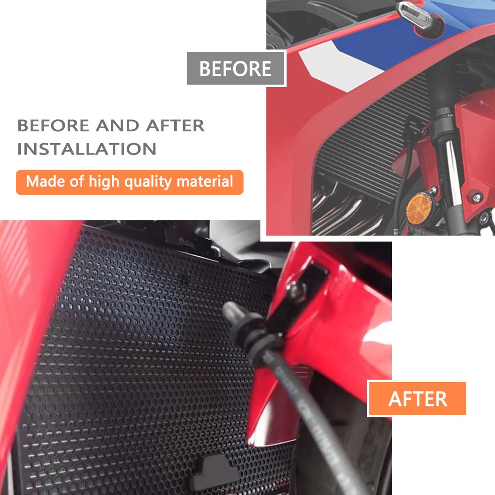 For Honda CB650R CBR650R CB 650 R CB 650R 2024-2026 Motorcycle Radiator Guard Protection Radiator Cover Protector cooling net
