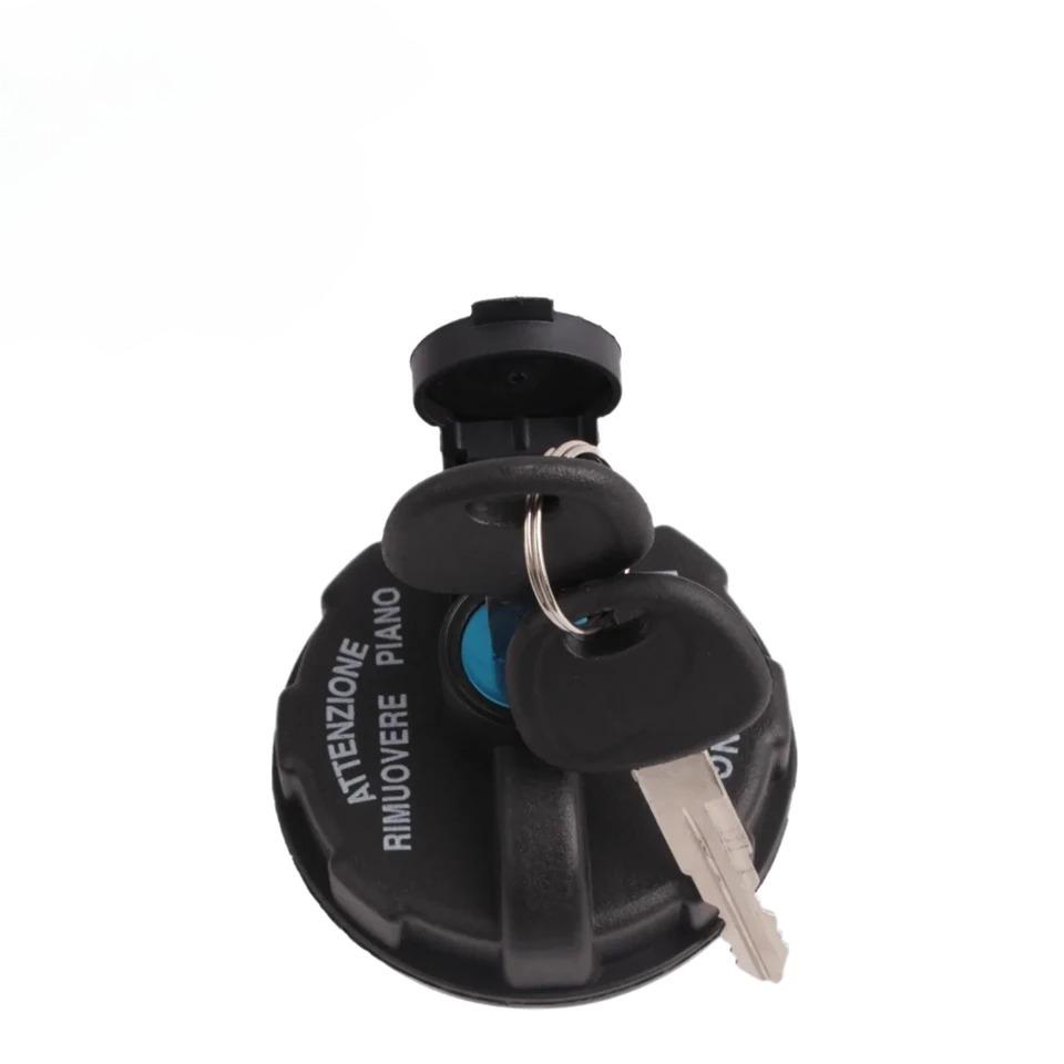 Locking Fuel Cap Cars Fuel Cover Dust Cap Diesel Trucks Replace Fuel Tank Cap with 2 Keys 310104EA10