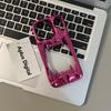 3D Frosted Tiger Tooth Hollow Dissipate Heat Case For For Iphone 16E 16 1 14 Plus 13 12 11 Pro Max Shockproof Plating Soft Cover