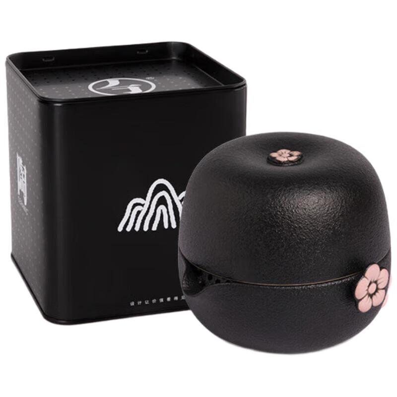 Edenus Plum Blossom Guest Portable Ceramic Tea Set