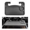 Steering Wheel Car Tray Table Multifunctional Auto Laptop Food Desk with Built-in Cup Holder