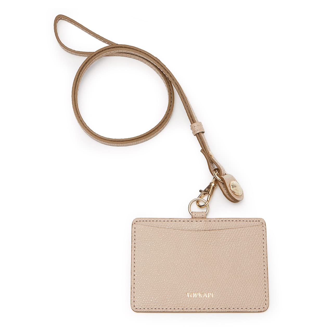 

Topkapi Square Embossed ID Case, 511140028700, Greige