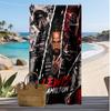 Asciugamano da Spiaggia Stampa Lewis Hamilton Morbido Portatile Asciugatura Rapida?Asciugamano Asciutto Per Piscina Vacanza Estiva Sport all'Aperto
