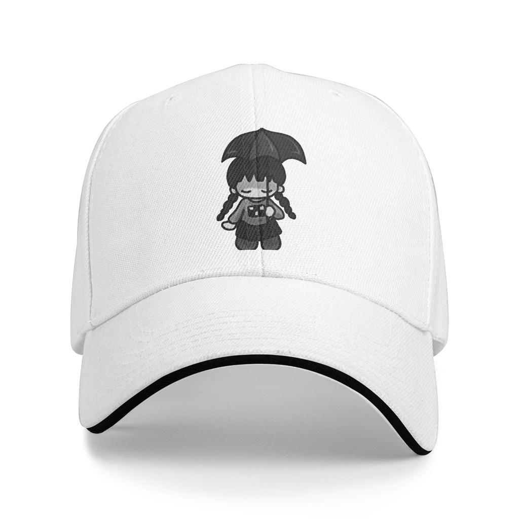 Men Women rainy cute Yume Nikki  Hat Stylish Baseball Cap  Trucker Hat Golf Headewear Gift