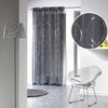 Voilage - DOUCEUR D'INTERIEUR - BULLY ANTHRACITE - 140x240 Cm - Œillets Métal - Polyester