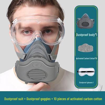 Maschera antipolvere industriale Longchan con visiera