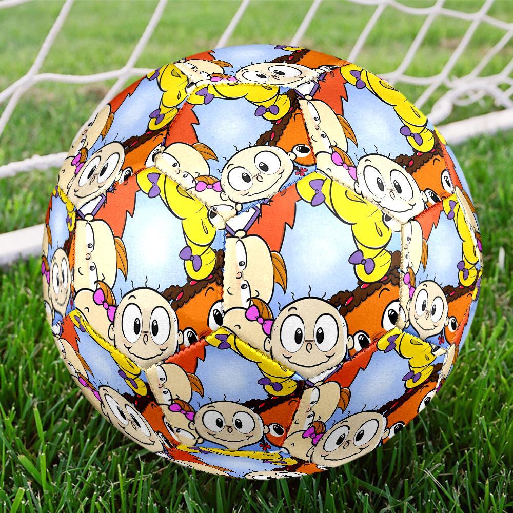Rugrats Theme Size 5 Soccer Ball, Suitable for Both Indoor and Outdoor Matches, a Gift Suitable for Everyone.