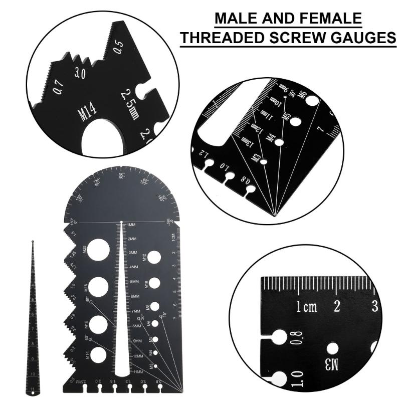 Bolt and Nut Identifiers Gauges Nut Bolt Size and Thread Identifiers Thread Pitches Gauges Standard Metric & Imperials