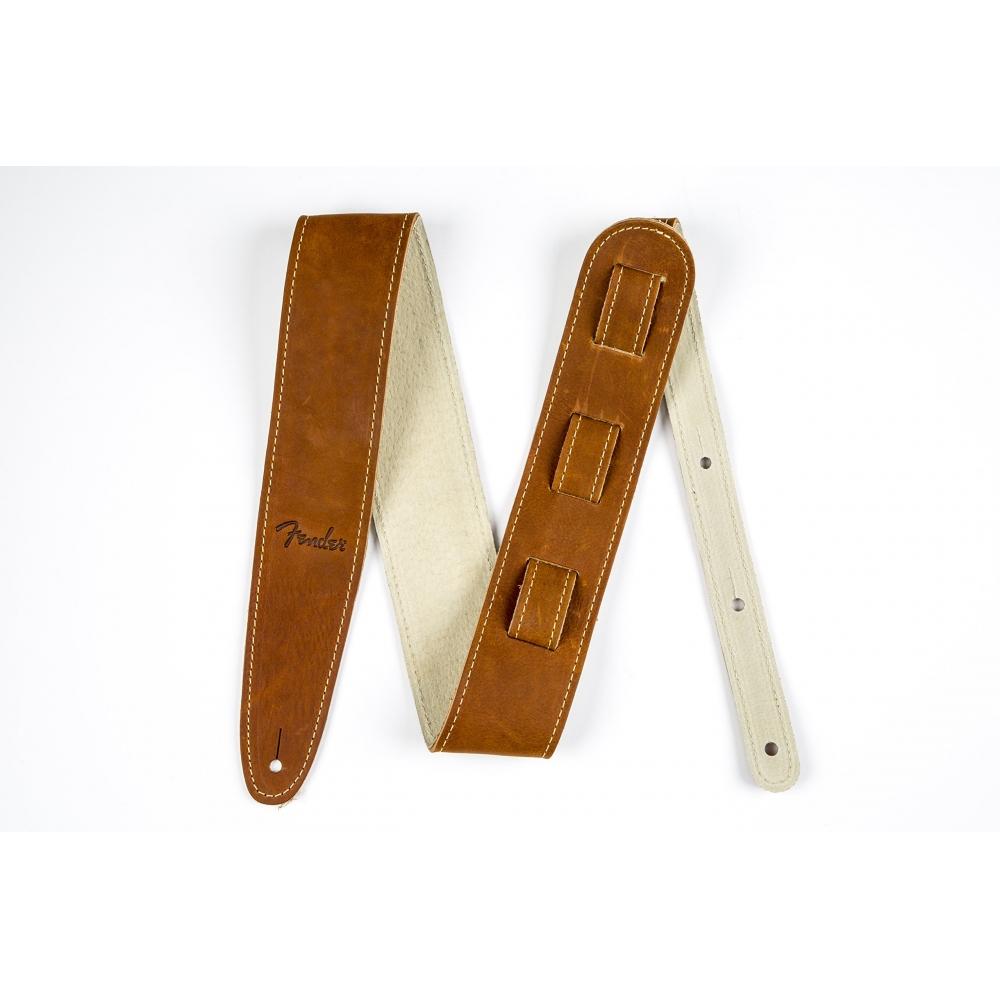 Fender Fendergurt BALL GLOVE LEATHER STRAP, BRN