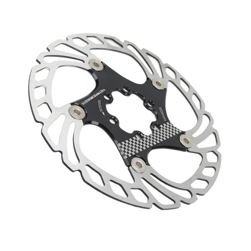 Bike Floating Brake Discs with with 6 Bolts Heat Dissipation Mountain Bike Brake Rotor160MM