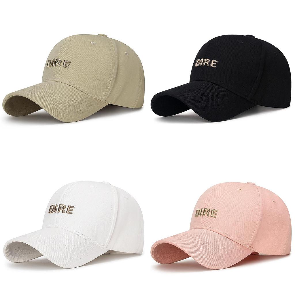 Cappellino da Baseball per Donna Uomo con Design a Lettera 3D Ricamata Protezione Solare Regolabile per Uso Casual