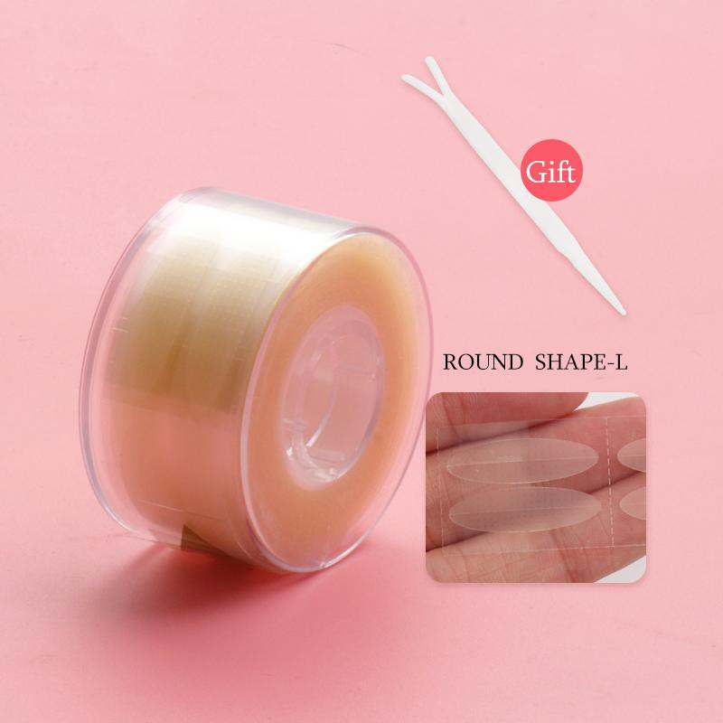 600 Pcs Double Fold Eyelid Tape Sticker Invisible Lace Eyelash Extension Self-adhesive Under Eye Lashes Shadow Patch Beauty Tool