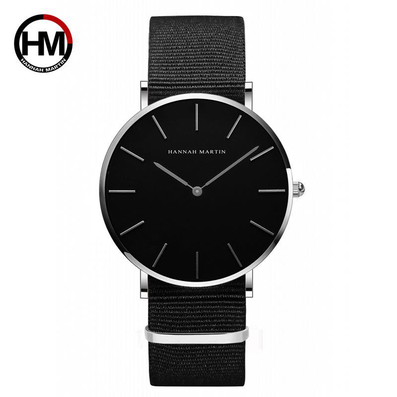 Men's Minimalist Waterproof Leather Strap Quartz Watch