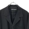 ISSEY MIYAKE Made In Japan Wool Blend Tailored Jacket 2 Black Men's Used