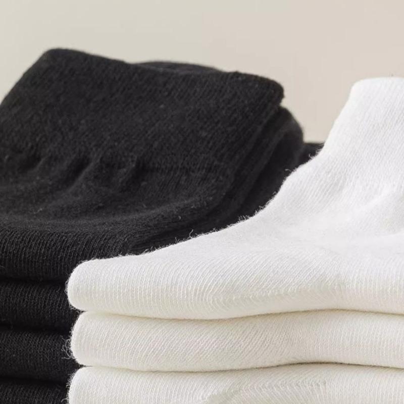 Extended Knee-length Long Stockings for Women, Spring-autumn Style, Thick and Slip-resistant, Long Legs, Black Color, Calf Socks