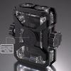 New multifunctional mini keychain light with ultra long battery life, flashing warning light, portable outdoor flashlight