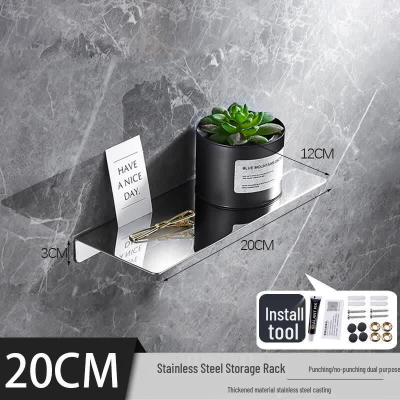 Bathroom Wall-Mounted Shelf Tray