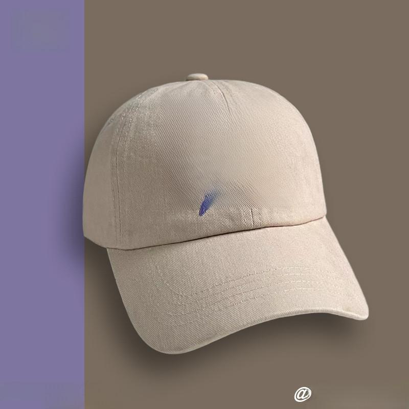 Stylish Ins Pink Embroidered Baseball Cap For Unisex Streetwear In Spring And Summer