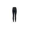 Li Ning Fitness Series Elastic Yoga Knitted Workout Pants Women Bottoms Black AULT514-1