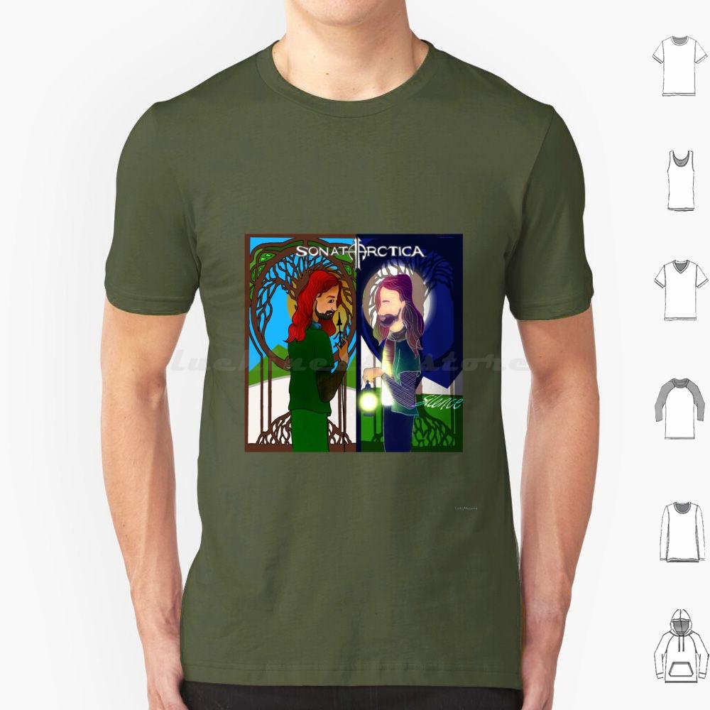 

Sonata Arctica Silece Cover T Shirt 6xl Cotton Cool Tee Sonataarctica Tonykakko Silence Powermetal Metal Fanart Finland S