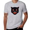 Vintage Black Cat T-Shirt Graphics Vintage Mens T Shirts Pack