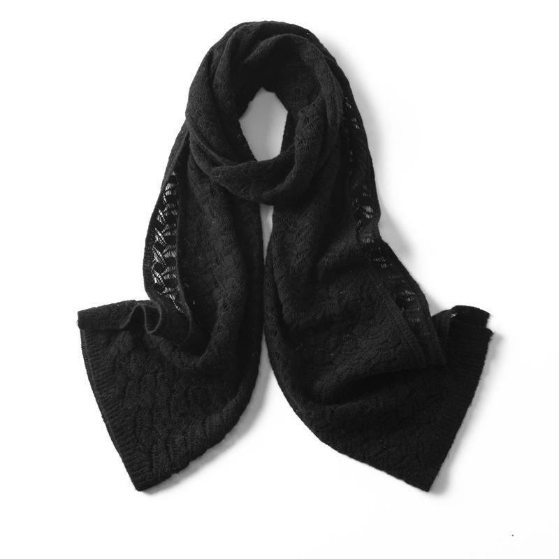 Cashmere Unisex Soft Shawl & Scarf, Medium-Long, Fluffy Knit for Autumn/Winter