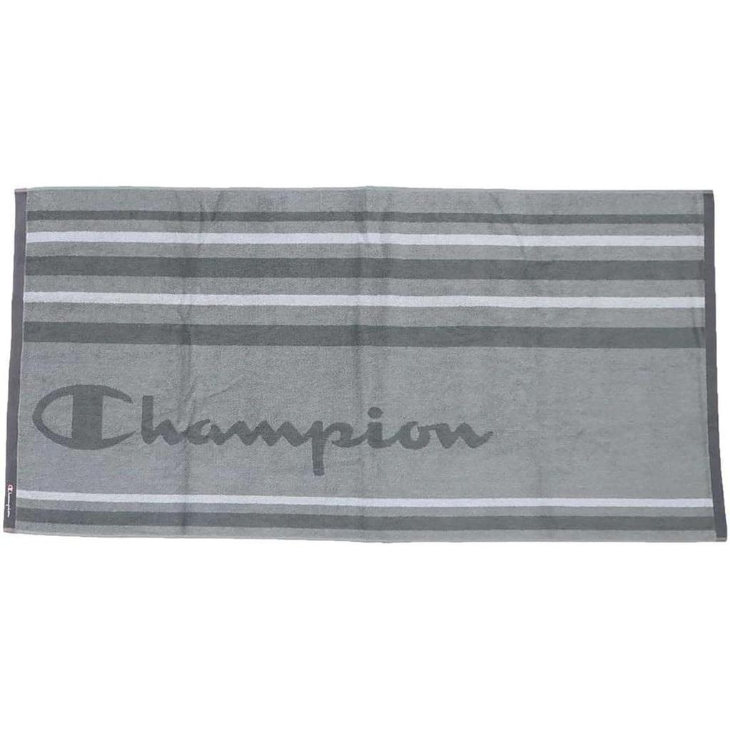 Marushin Champion Bath Champion Logo Antibacterial and Odor 5065020900 Towel, Colors, Gray, 100% Cotton, Resistant,