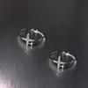 Niche Flash Diamond Star Glow Zircon Ring, Annual Tide, Exquisite Index Finger Ring, Advanced Design Sense