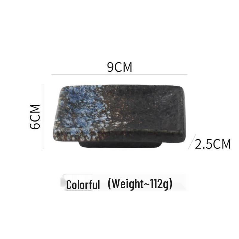 Japanese Style Ceramic Rectangular Sauce Dish