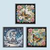 T0# 5D DIY Partial Special Shaped Drill Diamond Painting Kit Animal Decoration
