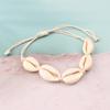 Set Collana, Bracciale, Cavigliera, Conchiglia d'Acqua Dolce & Choker Fatti a Mano Europei e Americani