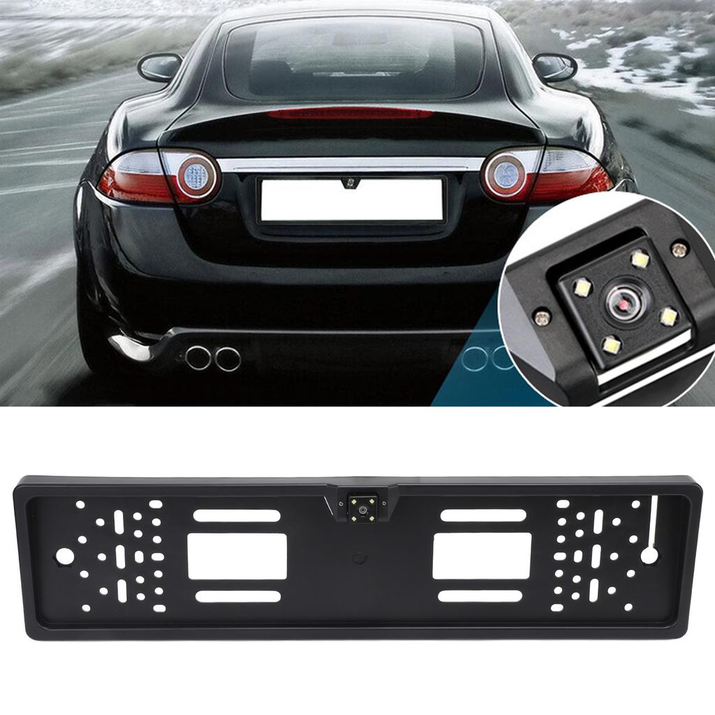 Ramka tablicy rejestracyjnej Kamera cofania CCD AHD Noktowizja Wodoodporność IP68 Obiektyw ultraszerokokątny do samochodu