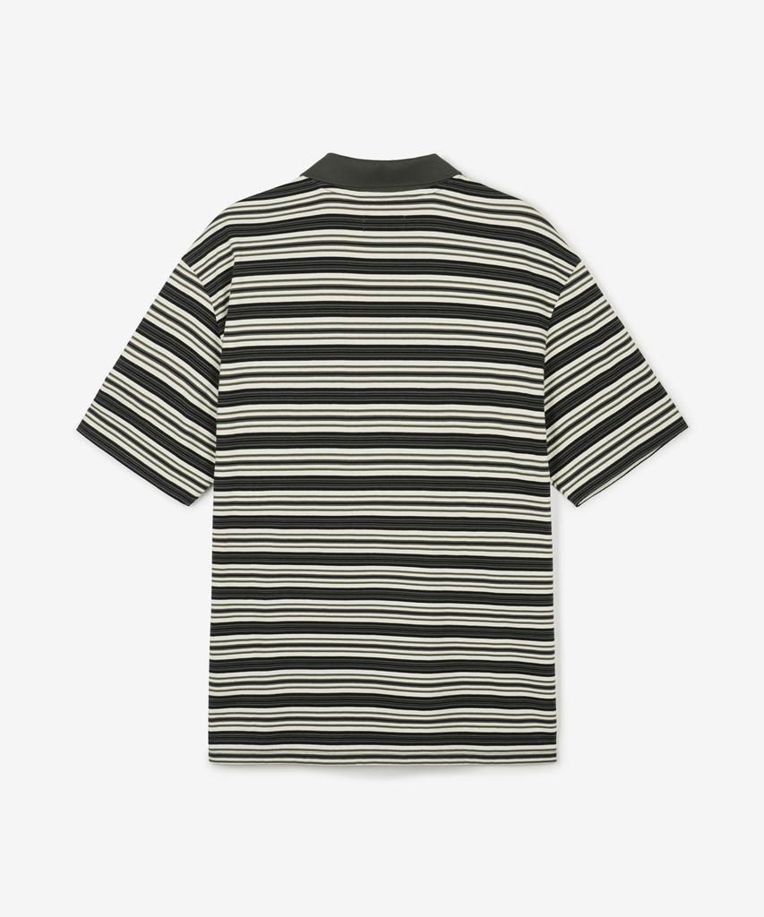 Tienjiti Stripe Polo (Khaki) Tnts6E207K2