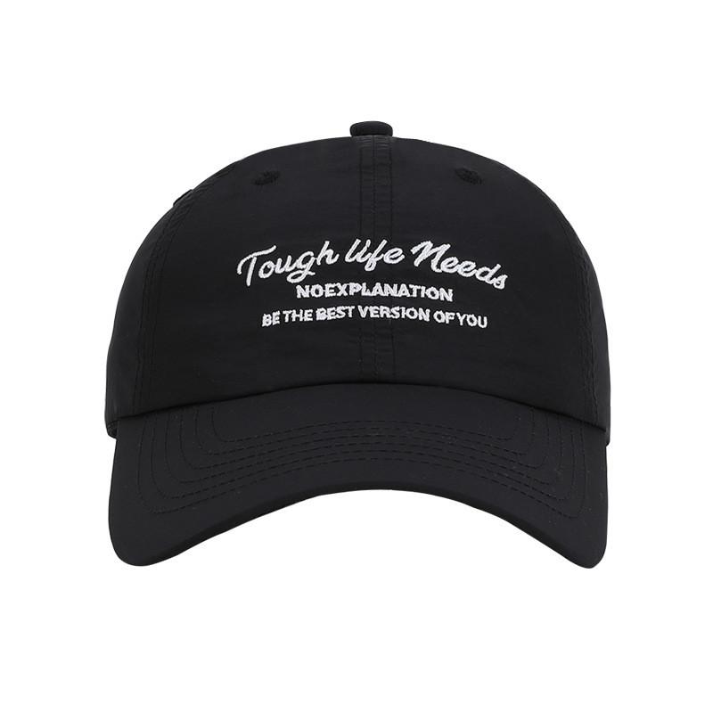 Spring Summer Embroidered Letter Baseball Cap With Breathable Waterproof Sun Protection For Women