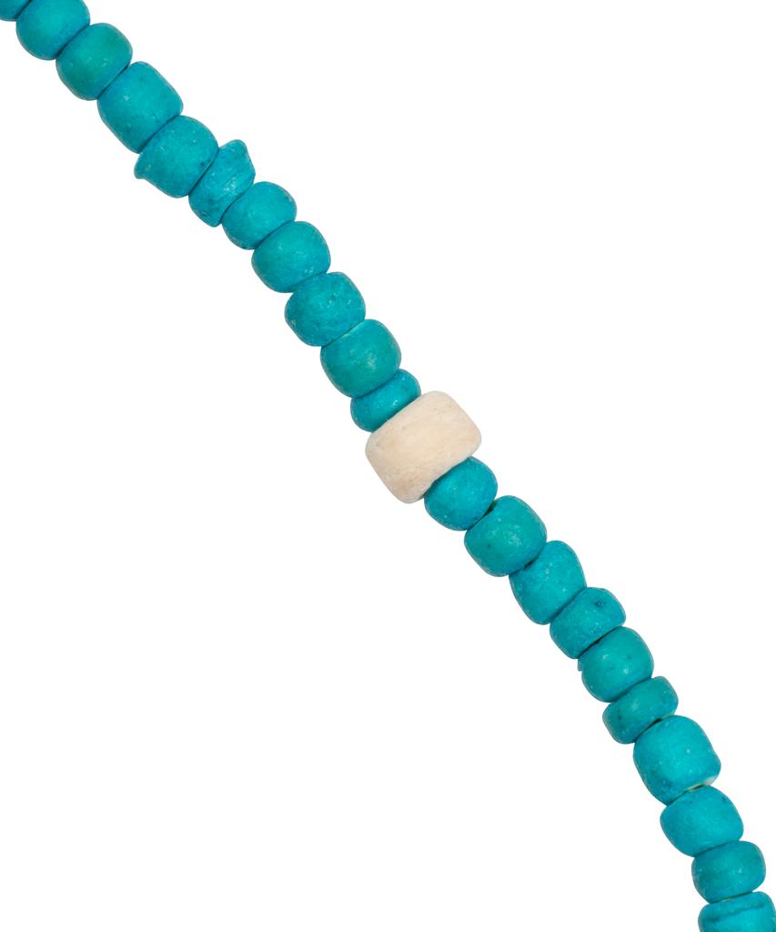 The Coldest Moment Tcm Dot Ball Necklace (Blue)