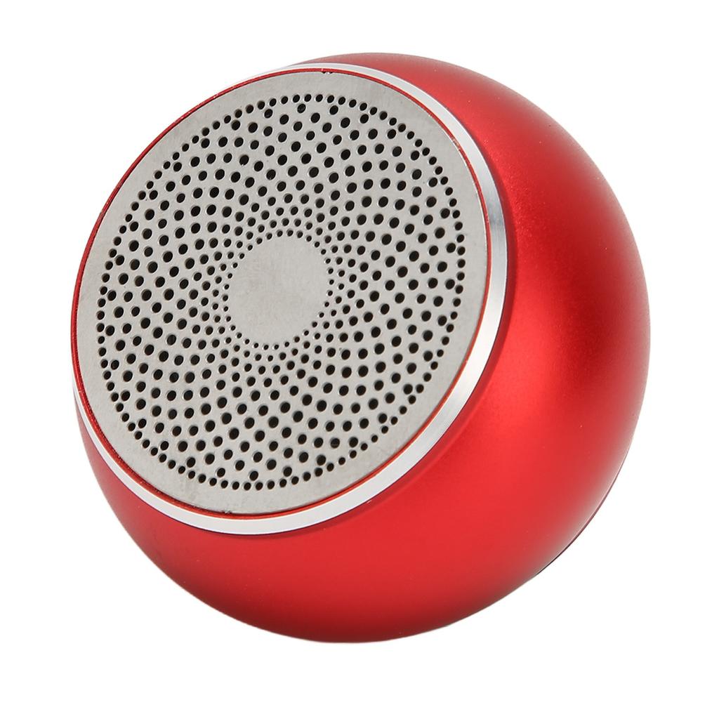 Bluetooth Small Speaker Simple Design IP67 Waterproof Portable Wireless Speaker for Shower Room Bike Car Red