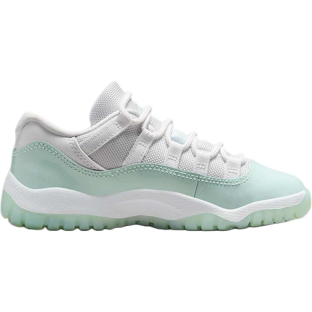 Air Jordan 11 Retro Low PS Igloo Kids Sneakers Green White 580522-103