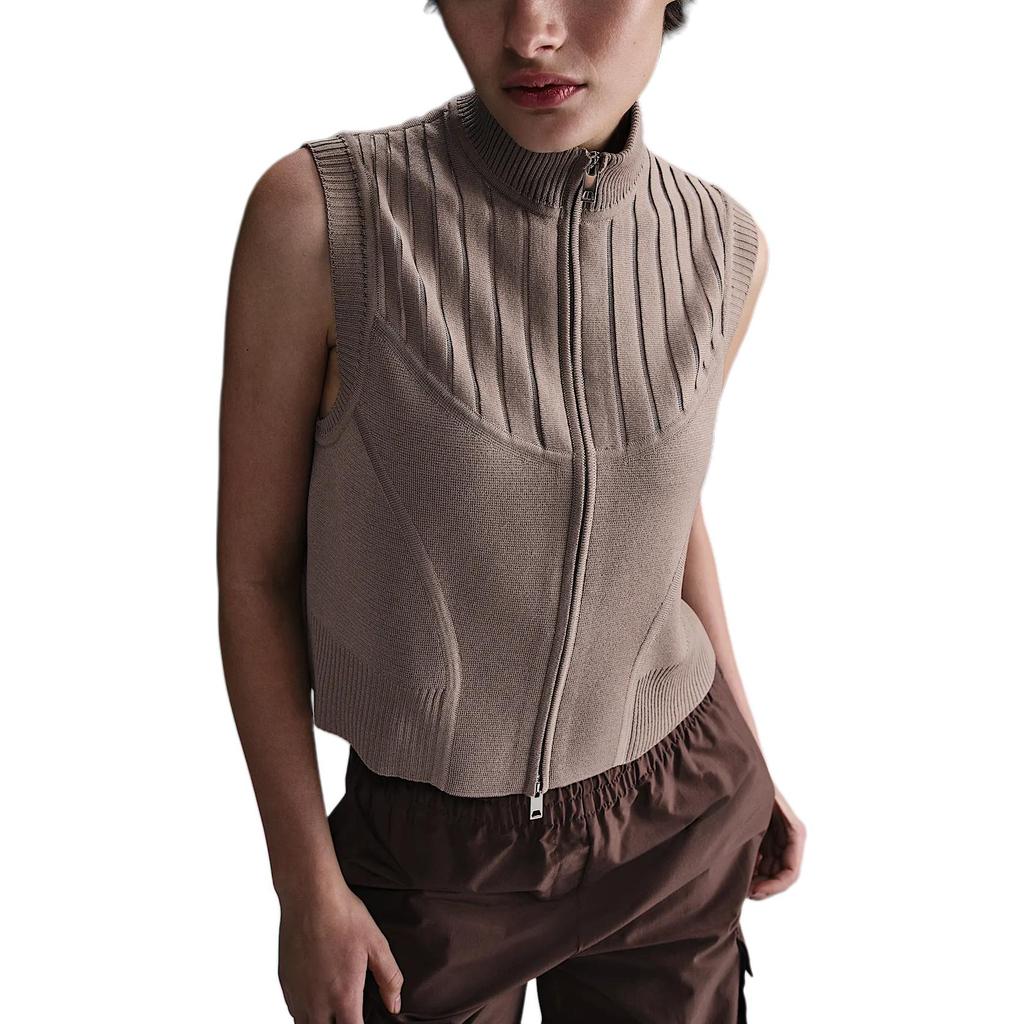 New Nike Every Stitch Considered SS25 Vest Women's Tan Stone HM9443-248