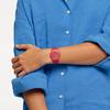Swatch COLORE BLOCCO BIG BOLD SO28R112 Watch, Red