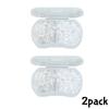 100/50pcs Plastic Earring Studs Invisible Clear Ear Stud Anti-Drop Hypoallergenic for DIY Jewelry Earring Accessories