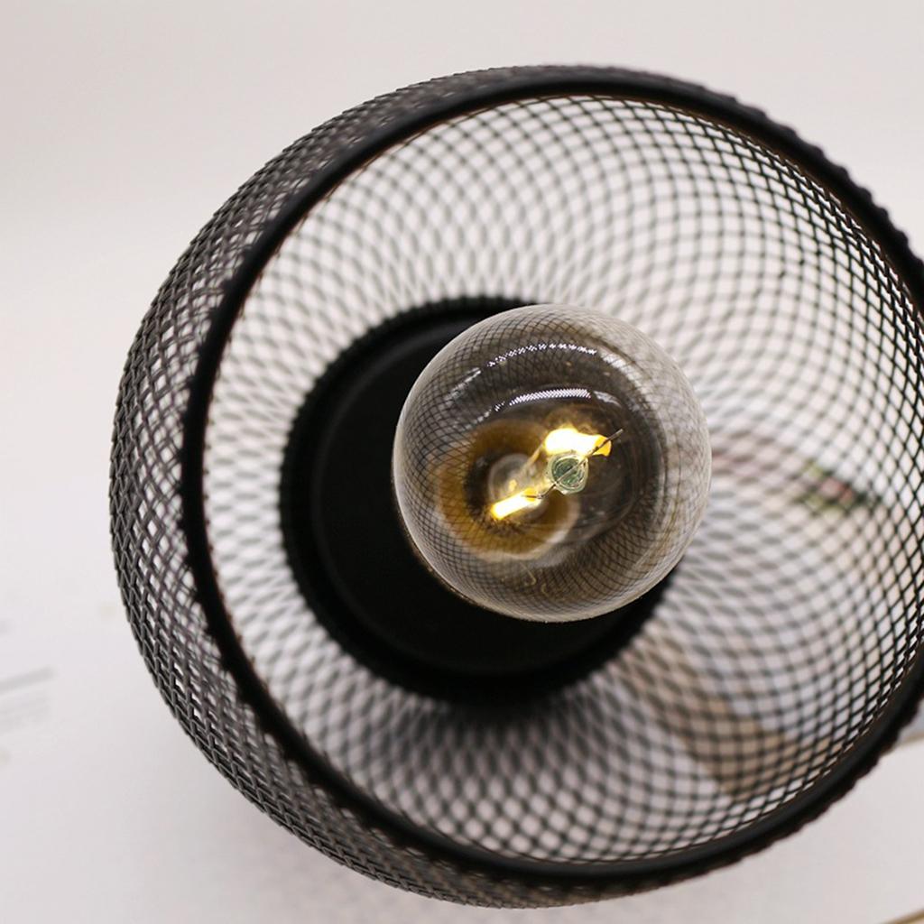 Batteriebetriebene Tischlampe, , Dekorative Eisengitter-Nachtleuchte, für Büro, Zuhause, Wohnheim, Nachttisch